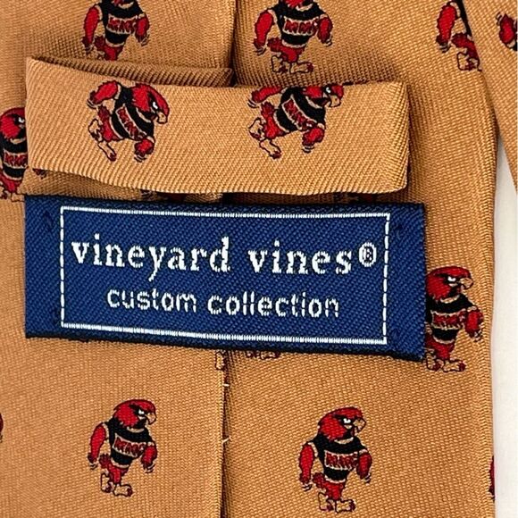 Vineyard Vines RedHawks Silk Tie Custom Collection - Picture 5 of 10